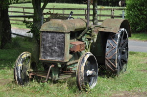 Tractor at Gretna Green