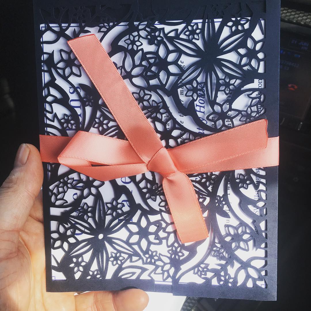 #weddinginvite #papercraft #papercut #craft #crafting #madebycoyley @xshellbex